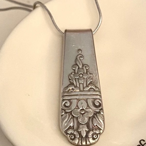 Jewelry - Handmade Spoon Pendant Necklace!!